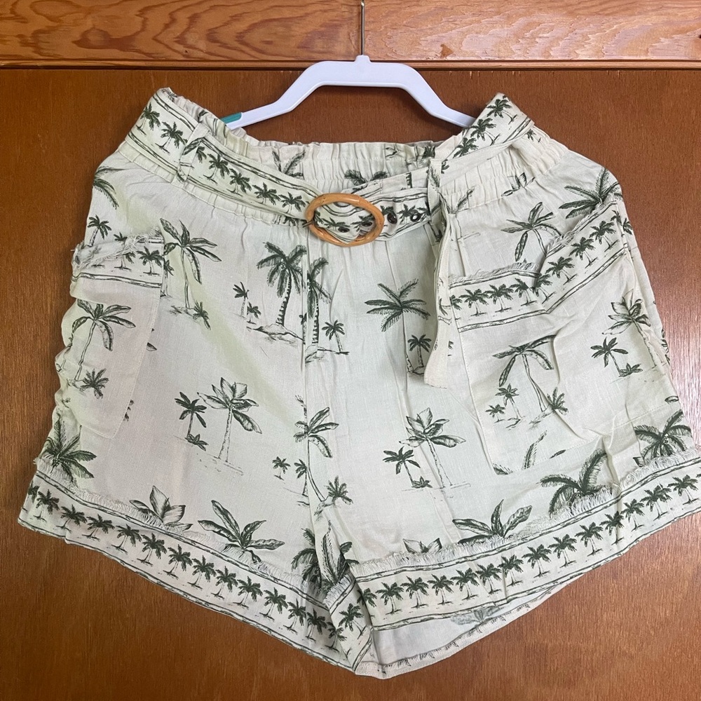 Mumu Palm Tree Print Set - Picture 2 of 2